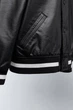 Кожаная куртка бомбер для мальчика Zara 134 размер черная 5854775800 - изображение 6
