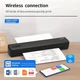 Портативный беспроводной термопринтер ORICO A4/Letter с Bluetooth и USB, совместимый со смартфонами, планшетами и ПК, мгновенная печать чеков и документов, технология термопечати, белый - изображение 3