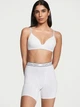 Бавовняні Трусики Victoria's Secret Cotton Logo Cotton High-Waist Boxer Brief S Білий (26616604) - зображення 1