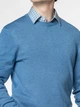 Джемпер чоловічий Arber з додаванням вовни Crew-neck N-AVT-142 M зріст 4 блакитний (M10.41.23.531) - изображение 4