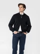 Кофта чоловіча Arber з додаванням вовни Zipper-cardigan N-AVT-137 M зріст 4 чорний (M10.56.02.531) - зображення 4
