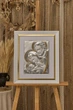 Ікона срібна Свята Родина (5001 ORO DM 8330 BI) 44x52 см - зображення 1