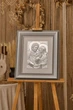 Срібна ікона Свята Родина (4714 30 DM 8330 GY) 47x55 см - зображення 2
