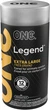 Презервативи ONE Legend 12 штук XL збільшений розмір ONE в упаковці extra legre - зображення 1
