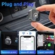 2-в-1 Безпровідний CarPlay, Android Auto адаптер XUDA – перетворює дротовий CarPlay, Android Auto у безпровідний, Plug & Play - зображення 2