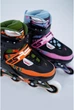 Ролики дитячі SFR Pixel розмір 33-37 Black/Green/Orange (rk7914) - зображення 5