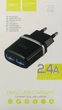Зарядний пристрій Hoco C12 Smart dual USB мережевий адаптер - зображення 3