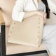 Шкіряна сумка-шопер, розмір М, Beige, Malina Leather - зображення 3