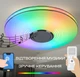 Світильник стельовий світлодіодний, музичний смарт LED Light House SRS-20451-400 WH 48W+5W RGB білий - зображення 1