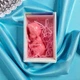 Мыло сувенирное фигурное Девочка в чепчике, в подарочной упаковке, Розовое - изображение 6