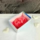 Сувенирный цветок из мыла с младенцем, в подарочной упаковке, Розовый - изображение 8
