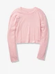 Лонгслив, кофта,реглан розового цвета Victoria's Secret р. М 30018 - изображение 2