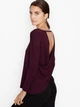 Реглан с запахом Victoria's Secret бордового кольору р. XXL 30016 - зображення 2