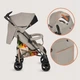 Прогулянкова коляска Lionelo IRMA BEIGE SAND - зображення 4