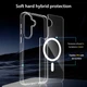 Протиударний чохол Clear для Samsung Galaxy S25 FE прозорий MagSafe - зображення 4
