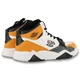 Кроссовки высокие детские для спорта и прогулок SP-Sport Kid's Edition 568-3 размер 36 White-Black-Yellow - изображение 6