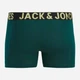 Набор трусов боксеров мужских хлопковых Jack & Jones 423897-99(Deep Teal) M 3 шт Разноцветный (5715829326938) - изображение 3