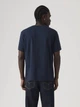Футболка бавовняна довга чоловіча Levi`s Ng Essential Tee 005GZ-0002 L Темно-синя (5401187816609) - зображення 2
