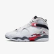 Кроссовки мужские Jordan Air Jordan 8 Retro 44.5 Білий 305381-100 - изображение 4