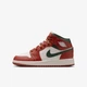 Кроссовки детские Jordan Air Jordan 1 Mid Black / Rust Pink (Gs) 38 Чорний / Рожевий DQ8423-100 - изображение 5