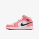 Кроссовки детские Jordan Air Jordan 1 Mid Black / Rust Pink (Gs) 38 Чорний / Рожевий DQ8423-100 - изображение 7