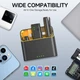 Беспроводной петличный микрофон 2-в-1 для смартфона (iPhone/Android/Type-C), С кейсом - изображение 4