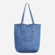 Сумка шопер жіноча джинсова Levi`s Back Pocket Tote Elevation 005FV-0000 Синя (5401030717589/5401187676845) - зображення 1