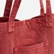 Сумка шопер жіноча джинсова Levi`s Tote Sunshine 005FV-0002 Червона (5401030717169/5401187675855) - зображення 4