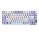 Механічна бездротова (Bluetooth + 2,4G) клавіатура з HOT SWAP Attack SHARK X820Ultra, 80 key, RGB, gift switch, Win/Mac OS, УКР/АНГЛ, Star White/Білий (X820ULTRASW) - изображение 1