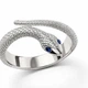 Кольцо серебряное Змея с фианитами Silver Style 17 р. (11565.10 sku:2300103902590) - изображение 3