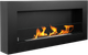 Біокамін BIOkominkiGMT 900х400 BOX чорний матовий (зі склом) - изображение 1