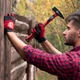 Слюсарний молоток 500г ручка з фібергласу INTERTOOL HT-0205 - зображення 7