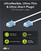 Патч-корд Goobay RJ45 UTP6a 3.0m patch Slim Ultra Flexi PoE+ Cu білий(75.07.4288) - зображення 6