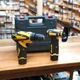 Набір акумуляторного інструменту мініболгарка + шуруповерт 12V (2 акб) Жовтий - зображення 1