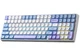 Клавиатура игровая механическая Aula S-100 PRO Wireless White-Blue ENG/UKR Red Switch Hot-Swap USB, 2.4G, Bluetooth - изображение 1