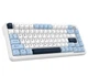 Клавіатура ігрова механічна Ajazz AK-820 MAX PLUS Wireless White RGB Day Dream 2.4G/Bluetooth/USB - зображення 2