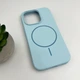 Чохол для смартфона Cosmic Silicone Case Magnetic for Apple iPhone 14 Pro Max 45,Sky Blue (SilMag14PM-45) - изображение 4