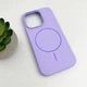 Чохол для смартфона Cosmic Silicone Case Magnetic for Apple iPhone 14 Pro Max 47,Elegant Purple (SilMag14PM-47) - изображение 4