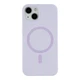Чохол накладка Glow Silicone Case with Magsafe для Apple iPhone 13 панель-накладка для телефону магнітна зарядка Light Purple - зображення 1