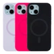 Чохол Premium Glow Silicone Case with Magsafe для iPhone 15 White - зображення 2