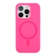 Чохол Glow Silicone Case with Magsafe для iPhone 15 Pro Max Hot pink - изображение 1