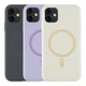 Чохол Glow Silicone Case with Magsafe для iPhone 11 Light purple - изображение 2