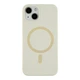 Чохол накладка Glow Silicone Case with Magsafe для Apple iPhone 13 панель-накладка для телефону магнітна зарядка Antique White - зображення 1