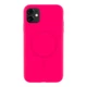 Чохол Glow Silicone Case with Magsafe для iPhone 11 Hot pink - изображение 1