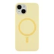 Чохол Glow Silicone Case with Magsafe для iPhone 14 Yellow - изображение 1