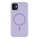 Чохол Glow Silicone Case with Magsafe для iPhone 11 Light purple - изображение 1