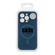 Чохол Premium Glow Silicone Case Full Camera with Magsafe для iPhone 14 Pro Max Dark blue - изображение 2