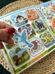 Книга на липучках развивающая Малышкам о зверушках - изображение 8
