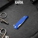 Ніж Складний Брелок Karda J160 Blue - зображення 3