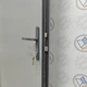 Двери INOKS входные уличные металлопластиковые двухстворчатые модель INOX NX 12+стекло базальт - изображение 4